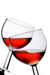 Photo: Zwei Weingläser mit Rosé Zwei Weingläser mit Rosé