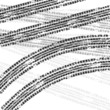 Tire tracks background
