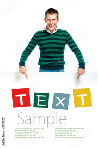 Foto: student with sample text student with sample text