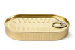 Oblong can with key Oblong can with key
