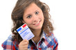 Vote en France - Jeune-Fille de 18 ans souriante