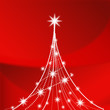 Abstract Red Christmas Tree # Vector Abstract Red Christmas Tree # Vector