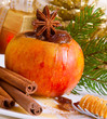 Weihnachten,Bratapfel