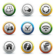 icône bouton internet icône bouton internet