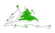weihnachtsbäume grün