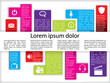 Info graphics with icons Info graphics with icons