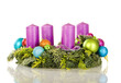 Moderner Adventskranz