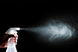 Water spray in cloud Water spray in cloud