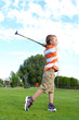 Photo: Young golfer Young golfer