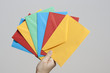 bunte Kuverts