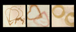 Collection of heart shaped cup or glass stains