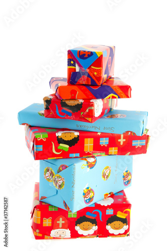 Photo: Dutch Sinterklaas presents Dutch Sinterklaas presents
