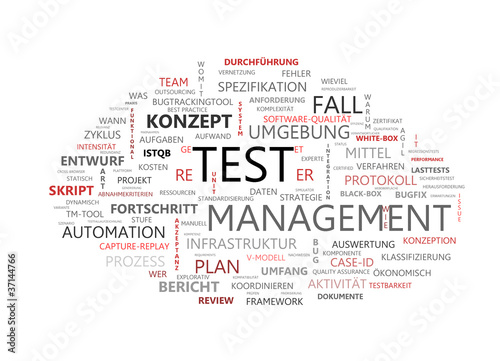 Illustration: TESTMANAGEMENT TESTMANAGEMENT