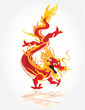 Red Cines dragon