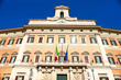 Montecitorio palace, Rome, Italy. Montecitorio palace, Rome, Italy.