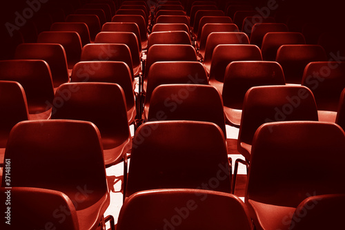Photo: red seats red seats