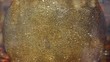 Sich drehende goldene Kugel Sich drehende goldene Kugel