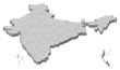Map of India, Daman and Diu highlighted Map of India, Daman and Diu highlighted