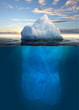 Illustration: Melting Iceberg Melting Iceberg