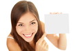 Gift card woman
