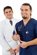 Medical staff smiling