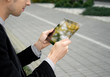 Businessman Working With Tablet PC Businessman Working With Tablet PC