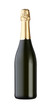 Wine Bottle, Champagne bottle isolated on a white background