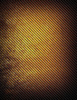 golden plate with stripe