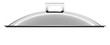 Pan lid isolated on a white background. Vector Illustration. Pan lid isolated on a white background. Vector Illustration.