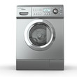Closed washing machine
