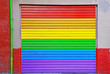 a six color metal shutter