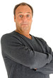 Überraschter Mann