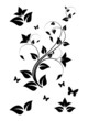 Vector: Floral ornament Floral ornament