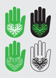 Hand and heart