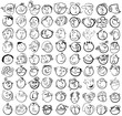Vektor: People face cartoon vector icon People face cartoon vector icon