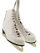 lacing ice skates