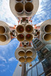 Photo: Details of space rocket engine Details of space rocket engine