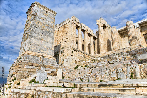 Photo: Entrance to Acropolis - Propilea in Athens Entrance to Acropolis - Propilea in Athens