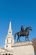 Trafalgar Square at London, England Trafalgar Square at London, England