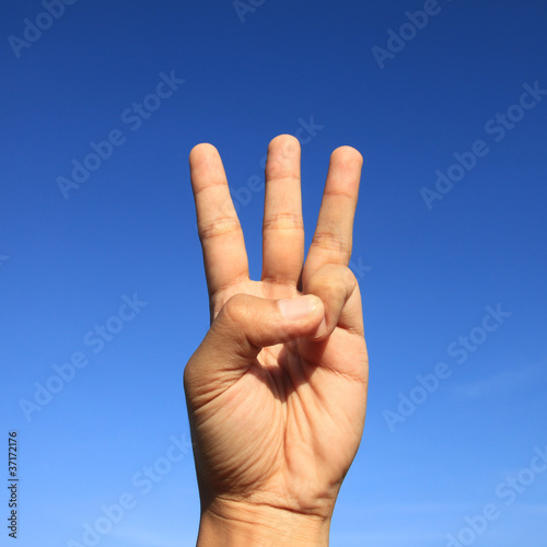 Photo: hand sign hand sign