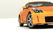 orange car