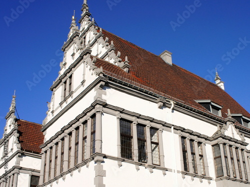 Foto: Historische Rathaus von PADERBORN / Westfalen Historische Rathaus von PADERBORN / Westfalen