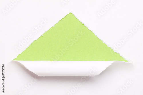 Photo: ripped white paper ripped white paper