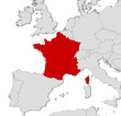 Map of France