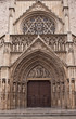 Fragment of old cathedral  in Valencia