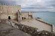 Detail of Pope Luna's Castle in Peniscola