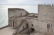 Detail of Pope Luna's Castle in Peniscola