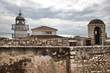 Detail of Pope Luna's Castle in Peniscola