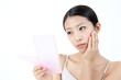 attractive beauty skin asian woman