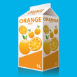 Vector: Bottle of Orange Juice Bottle of Orange Juice